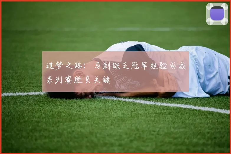 追梦之路：马刺缺乏冠军经验或成系列赛胜负关键